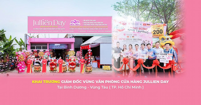 Jullien Day mở rộng mạng lưới với hai văn phòng đại diện tại Bình Dương và Vũng Tàu