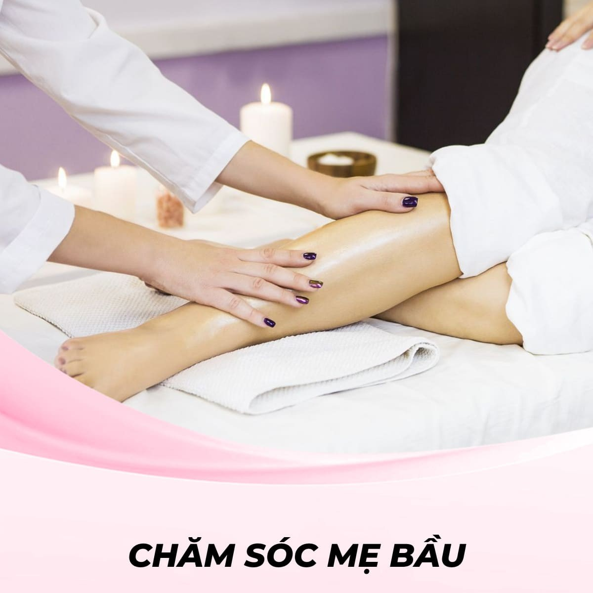 Massage Chân Cho Mẹ Bầu
