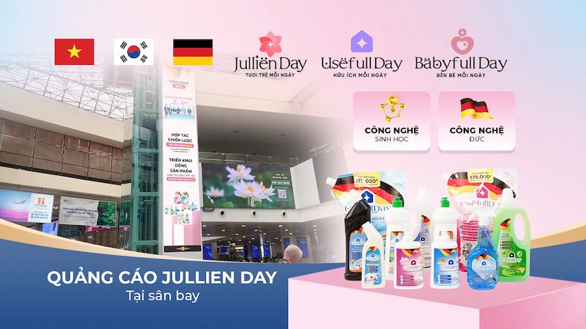 Báo kinh tế thị trường 24h đưa tin: Sở hữu ngay combo 6 sản phẩm tiêu dùng công nghệ sinh học Jullien Day chính hãng, giá cực ưu đãi trên App Jullien Day!