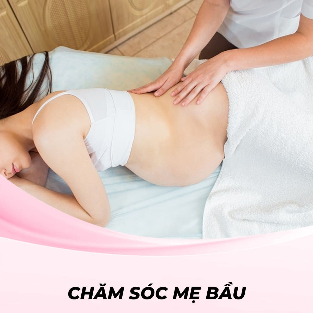 Massage mẹ bầu thư giãn